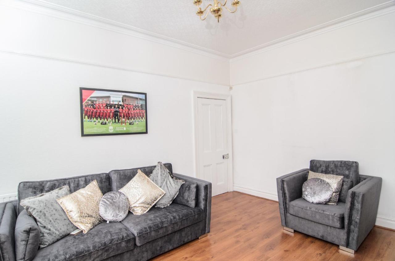 Villa Riverpool - Elegant House 1 Minute Walk To Anfield Stadium Liverpool Exterior foto
